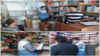 بازدید مشترک کارشناسان بهداشت محیط شبکه بهداشت و درمان شهرستان گرمسار از عمده فروشی ها و خرده فروشی های دخانیات به مناسبت هفته دخانیات